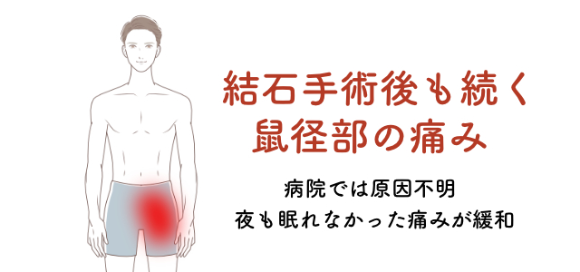 そけい部の痛み