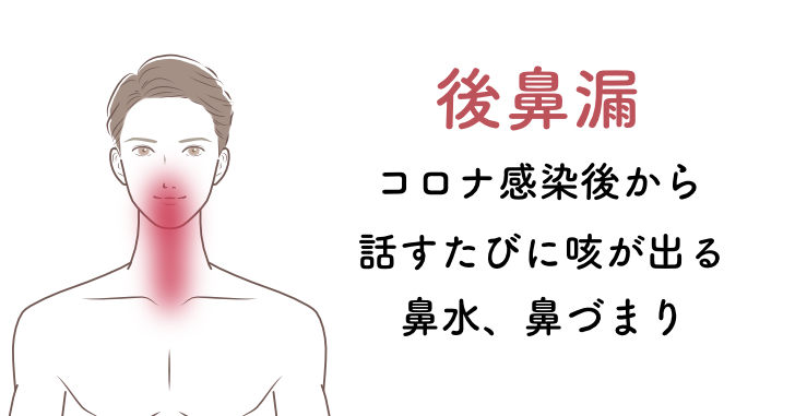 コロナ後の後鼻漏
