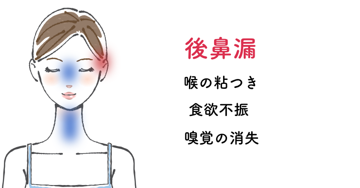 後鼻漏の症例005