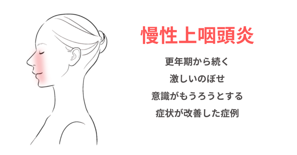 慢性上咽頭炎の症例006